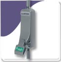 Exidor 293 - Push Pad Single Vertical Bolt - For Wooden Doors