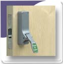 Briton 389E - Push Pad Mortice Night Latch For Wooden & Metal Doors