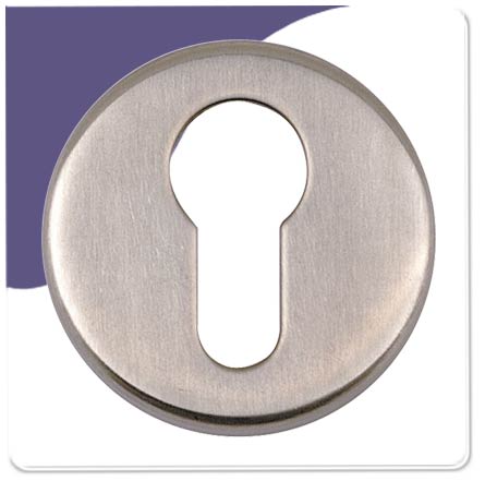 Escutcheon Oval - Satin Stainless Steel