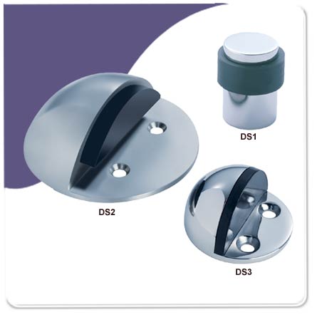 Floor Mounted Door Stop Polished Stainless Steel