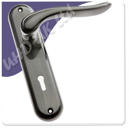 Susy Lever Lock Pewter 175 x 41mm