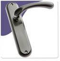 Italia Lever Latch Pewter 175 x 41mm