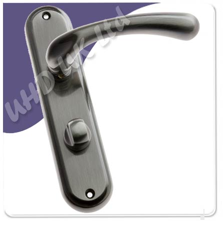 Italia Lever Bathroom Pewter 175 x 41mm
