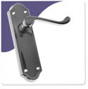 Princess Lever Latch Pewter 168 x 48mm