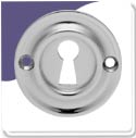 Escutcheon Styled Raised - Keyhole Profile