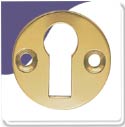 Escutcheon Flat Plain - Keyhole Profile