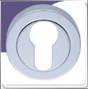 Escutcheon Concealed - Euro Profile - Polish Chrome