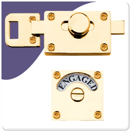 Indicator Bolt - Polish Brass
