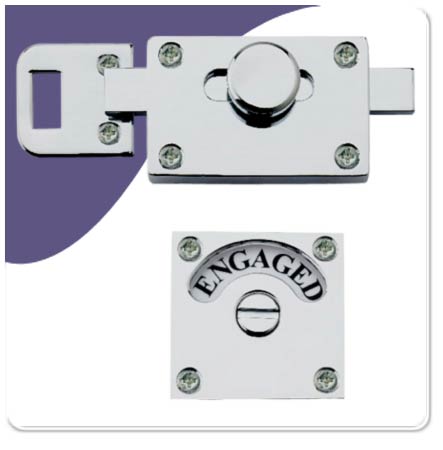Indicator Bolt - Satin Chrome