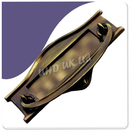 Letter Plate Postal Knocker Fancy Antiqe Brass 323