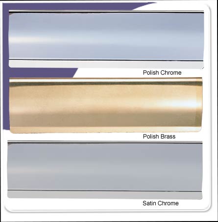 Letter Tidy-Flap - 280mm x 76mm  Satin Stainless Steel