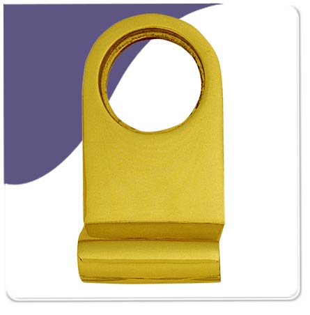Cylinder Pull  Architectural - Polish Brass