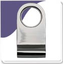 Cylinder Pull  Architectural - Satin Chrome