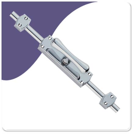 Tee Handle Locking Espagnolette Bolt - Polish Chrome  ES35PC Discounted Price