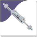Tee Handle Locking Espagnolette Bolt - Polish Chrome