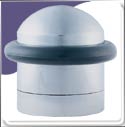 Door Stop Upright Floor Mounted (32mm) - Polish Chrome