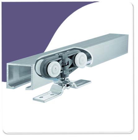 Top Hung Glass Sliding Door Gear 1150mm 40Kg