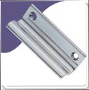 Sash Window Lift - Satin Chrome