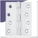 Polish Chrome Solid Drawn Hinge