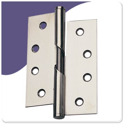 Satin Stainless Steel Rising Butt Hinges Right Hand 102mm x 76mm x 2mm