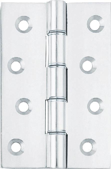 Satin Chrome DSW Butt Hinge - 102mm x 76mm x 3mm