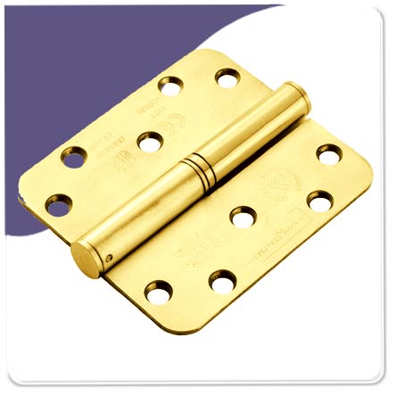 Thrust Bearing Hinge Non Removable Pin Grade 11 PVD Right