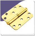 Thrust Bearing Hinge Non Removable Pin Grade 11 PVD Right
