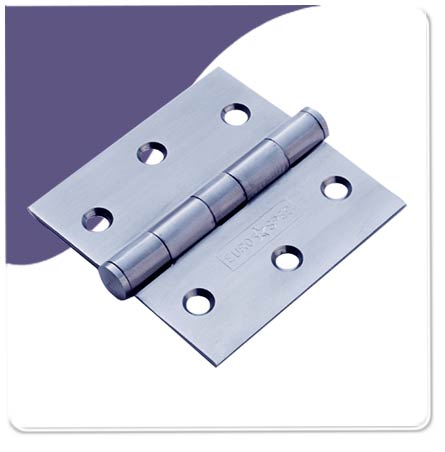 Polish Stainless Steel Butt Hinges 76mm x 76mm x 2mm