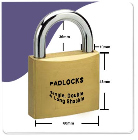 Padlock 60mm
