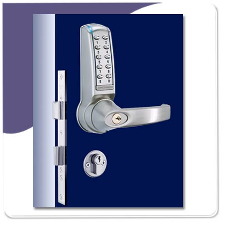 Digital Code Lock 4020 Mortice Lock - Stainless Steel PVD