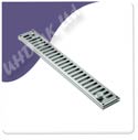 Vent Internal Trickle Size 425 x 32mm Polish Stainless Steel