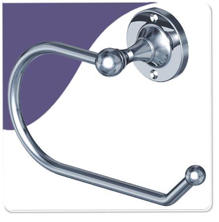 Paper Holder Lavatory Edwardian - Polish Chrome