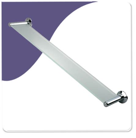 Shelf Glass - Polish Chrome