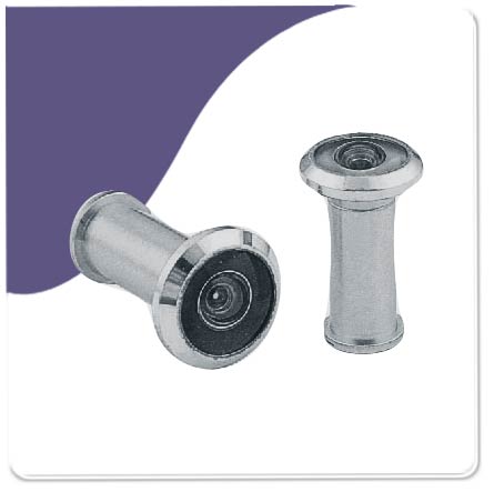 Door Veiwer - Satin Chrome